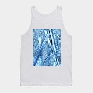 Blue Poles Tank Top